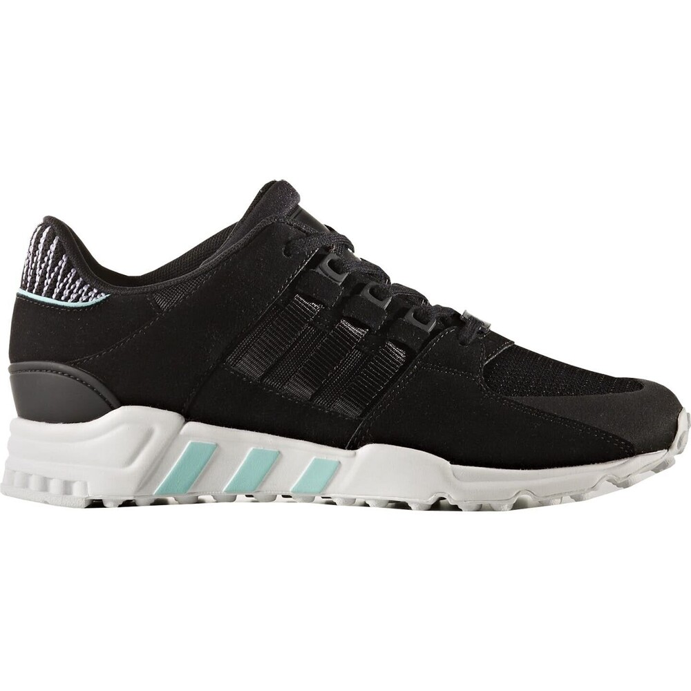 NWOB Adidas EQT Support RF Black Suede Shoes Sneakers Walking Women’s Size 6.5